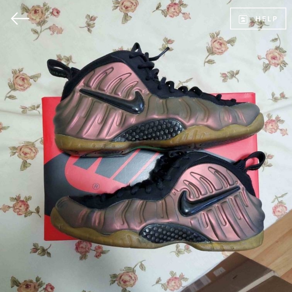 Nike foamposite pro Gym Green size 8men 2012